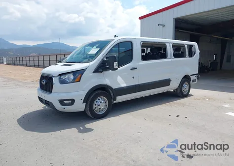 2024 Ford Transit-350 Passenger Van Xlt z USA, uszkodzony, nr VIN 1FBAX9Y8XRKA47489